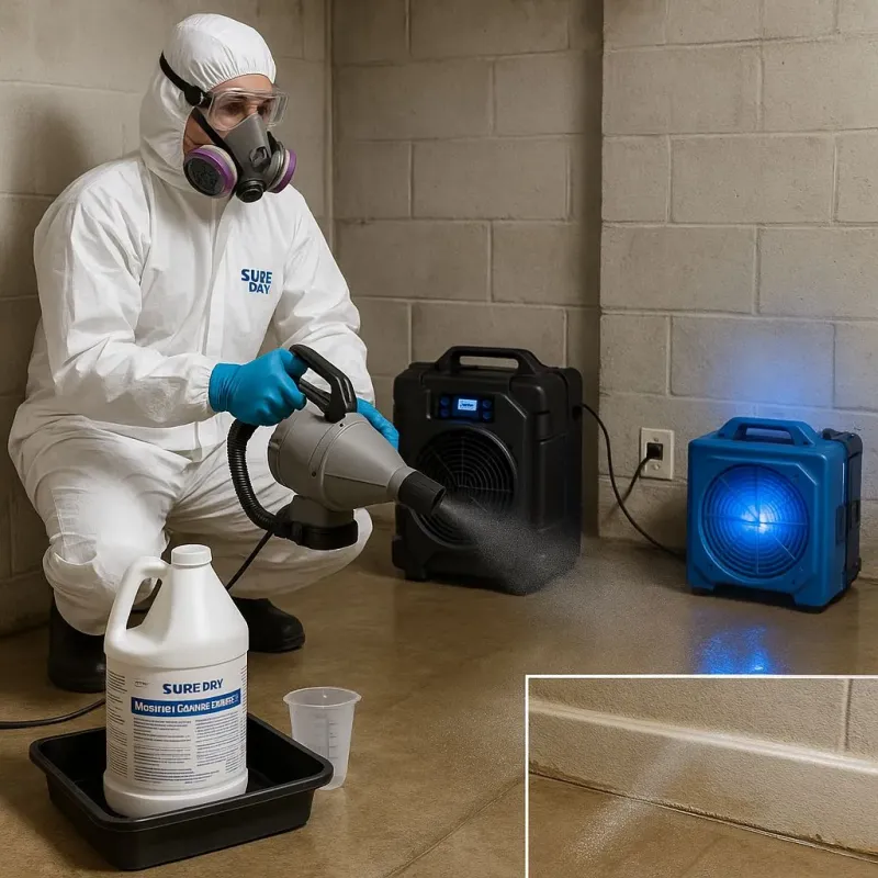 Sanitization and Odor Removal process in Oliver County, ND
